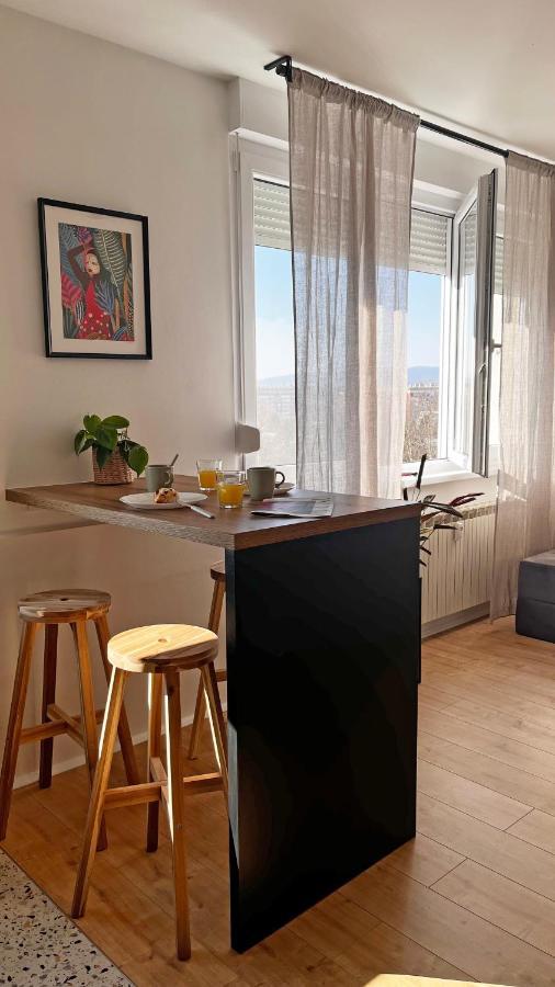 Studio apartman Siget II Zagabria Esterno foto